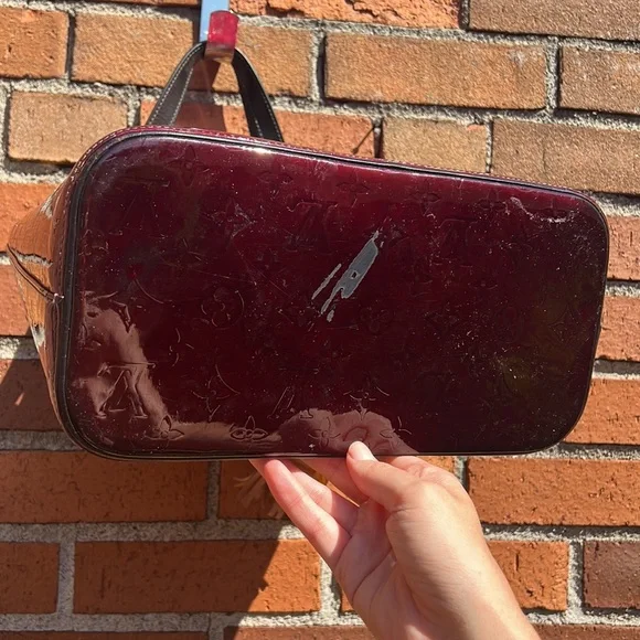 Authentic Louis Vuitton Set Matching Purse and Wallet Vernise Reader - Picture 11 of 17